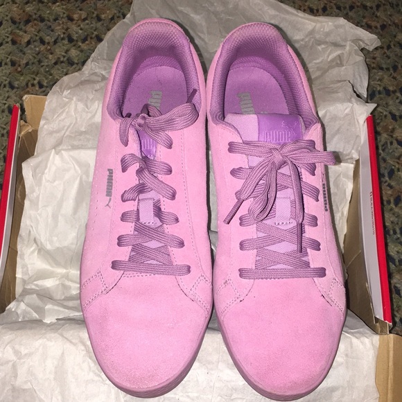 Puma Smash Women’s Smoky Grape Sneakers sz 9.5 - Picture 1 of 6